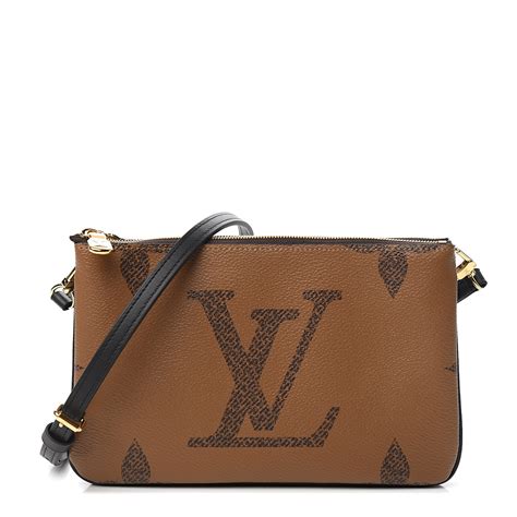 louis vuitton double pochette bag|louis vuitton pochette wallet.